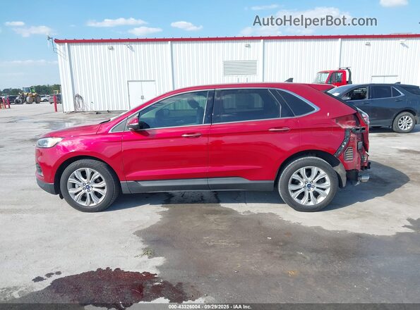 2FMPK3K93LBB24509 2020 FORD EDGE Red 