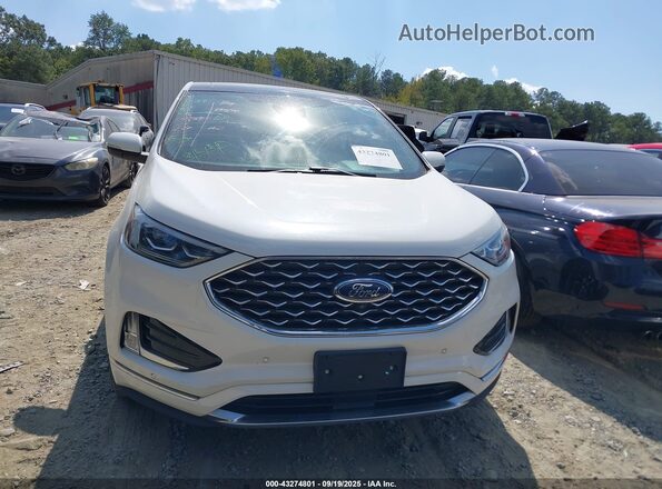 2FMPK3K93LBB68431 2020 FORD EDGE White Սարքավորումների վահանակի տեսք