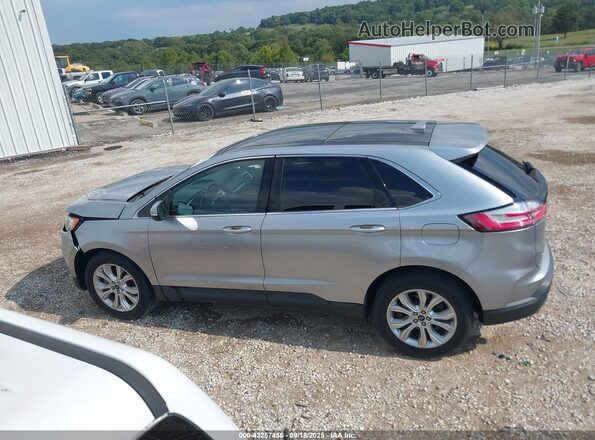 2FMPK3K96LBA55833 2020 FORD EDGE Silver სალონის 360-გრადუსიანი ხედი