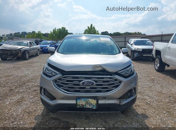 2FMPK3K96LBA55833 2020 FORD EDGE Silver ხელსაწყოთა პანელის ხედი
