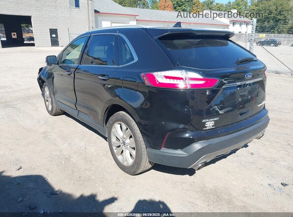 2FMPK3K96LBB37772 2020 FORD EDGE Black Задня ліва чверть