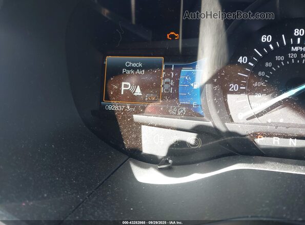 2FMPK3K96LBB37772 2020 FORD EDGE Black Вид задніх сидінь
