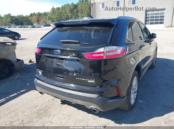 2FMPK3K96LBB37772 2020 FORD EDGE Black Задня права чверть
