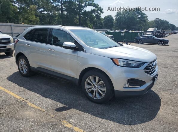 2FMPK3K9XKBB54573 2019 FORD EDGE Silver Przód prawy
