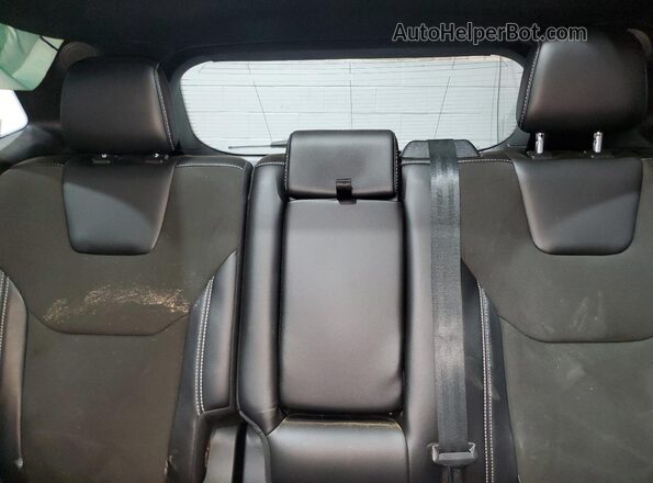 2FMPK4AP6LBB02669 2020 FORD EDGE Black Вид задніх сидінь