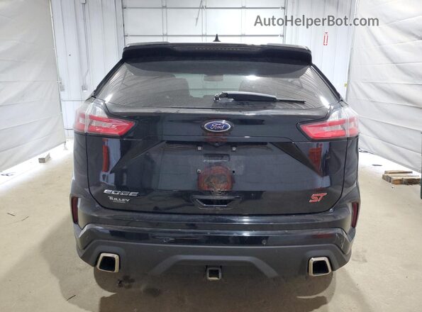 2FMPK4AP6LBB02669 2020 FORD EDGE Black Вид ззаду