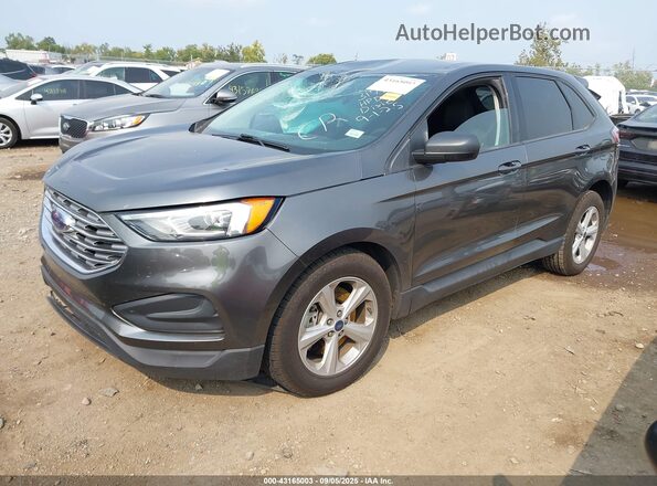 2FMPK4G94LBA73648 2020 FORD EDGE Gray Front left