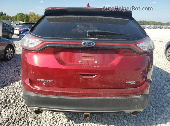 2FMPK4J84JBC39972 2018 FORD EDGE Red 