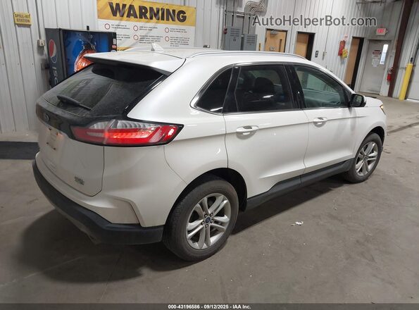2FMPK4J90KBC62935 2019 FORD EDGE White Задня права чверть