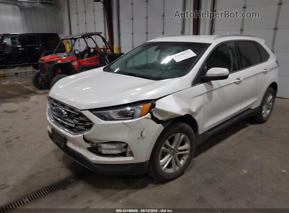 2FMPK4J90KBC62935 2019 FORD EDGE White Передня ліва чверть