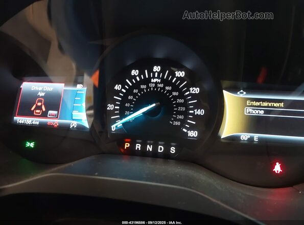 2FMPK4J90KBC62935 2019 FORD EDGE White Вид задніх сидінь