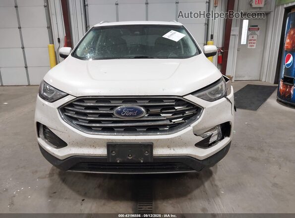 2FMPK4J90KBC62935 2019 FORD EDGE White Вид задньої частини салону