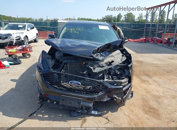 2FMPK4J90LBB31702 2020 FORD EDGE Black Widok zestawu wskaźników