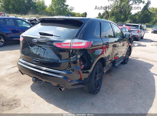 2FMPK4J90LBB31702 2020 FORD EDGE Black Tył prawy