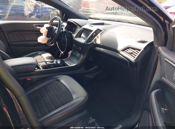 2FMPK4J90LBB31702 2020 FORD EDGE Black Widok wnętrza z przodu