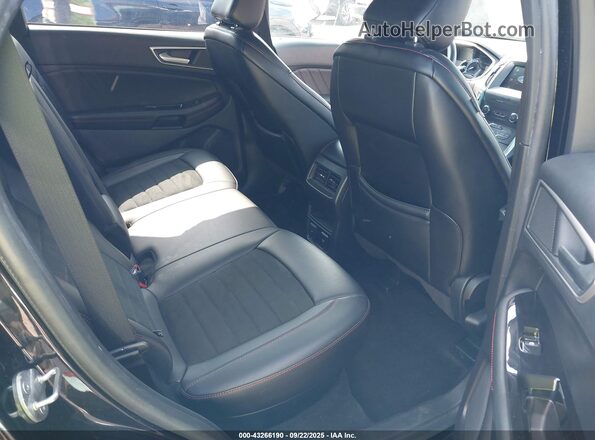 2FMPK4J90LBB31702 2020 FORD EDGE Black Widok naklejki z numerem VIN