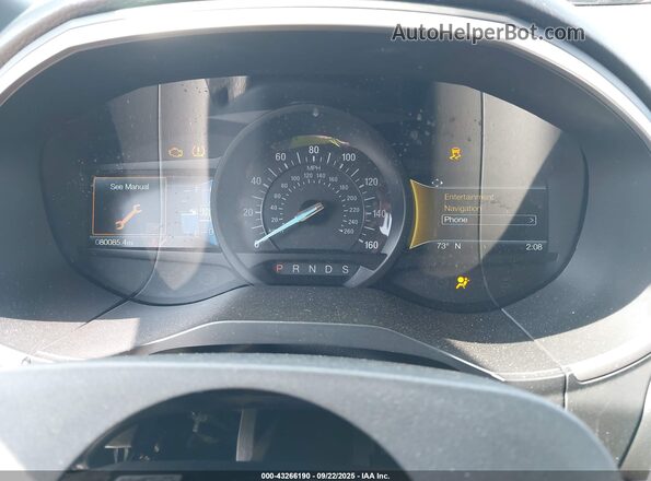 2FMPK4J90LBB31702 2020 FORD EDGE Black Widok tylnych siedzeń