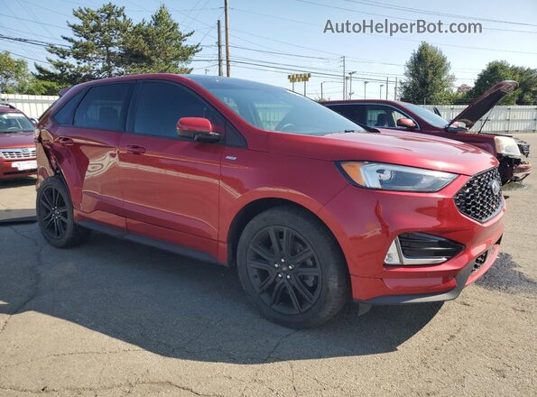 2FMPK4J90NBA01714 2022 FORD EDGE Red 