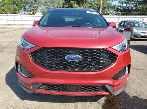 2FMPK4J90NBA01714 2022 FORD EDGE Red 