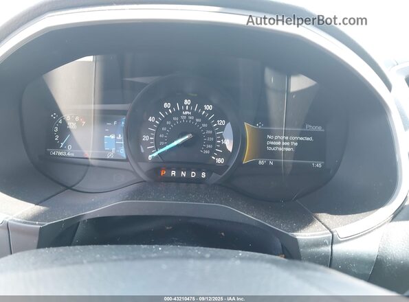 2FMPK4J92LBA48031 2020 FORD EDGE Black Vista de los asientos traseros