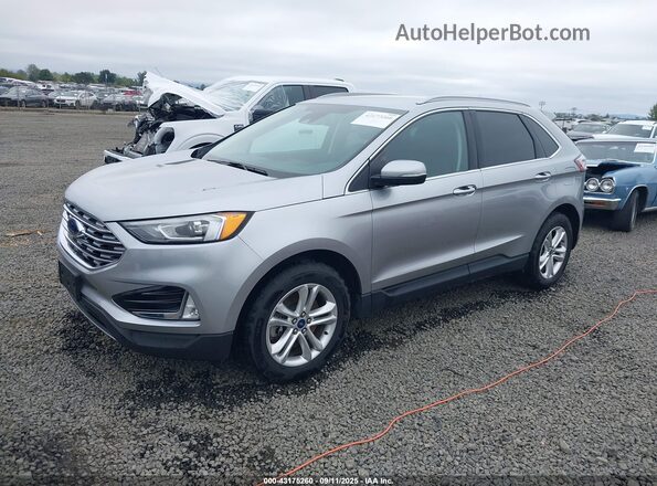 2FMPK4J92LBB21477 2020 FORD EDGE Silver Առջևի ձախ երեք քառորդ տեսարան