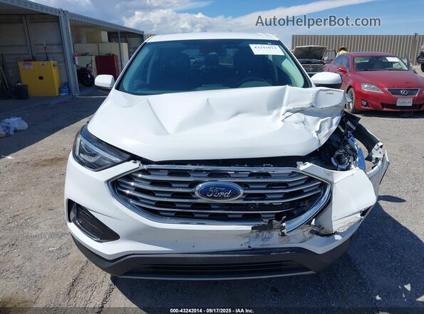 2FMPK4J92NBA41941 2022 FORD EDGE White Instrument cluster view