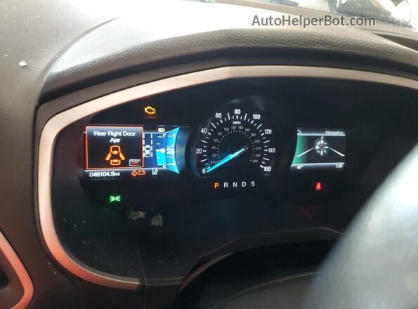 2FMPK4J93LBA62276 2020 FORD EDGE White ხელსაწყოთა პანელის ხედი