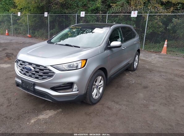 2FMPK4J93LBA97304 2020 FORD EDGE Серебряный Передняя левая четверть