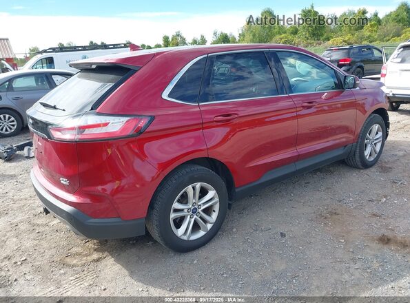 2FMPK4J94KBC67636 2019 FORD EDGE Красный Задняя правая четверть