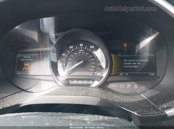 2FMPK4J94KBC67636 2019 FORD EDGE Красный Вид задних сидений