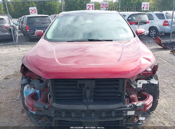 2FMPK4J94KBC67636 2019 FORD EDGE Красный Вид задней части салона