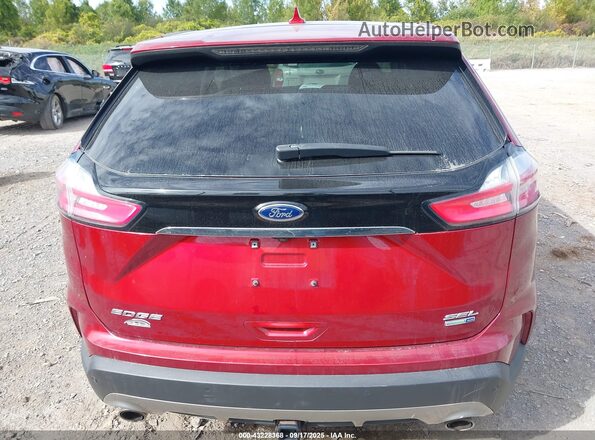 2FMPK4J94KBC67636 2019 FORD EDGE Красный 