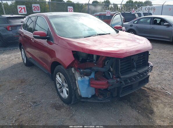2FMPK4J94KBC67636 2019 FORD EDGE Красный 