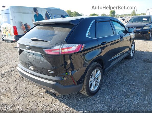 2FMPK4J95LBA25407 2020 FORD EDGE Черный Задняя правая четверть