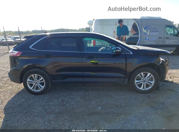2FMPK4J95LBA25407 2020 FORD EDGE Черный Панорамный вид салона 360°