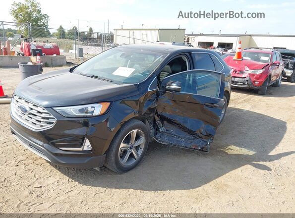 2FMPK4J95LBA54194 2020 FORD EDGE Black Vista tres cuartos delantera izquierda