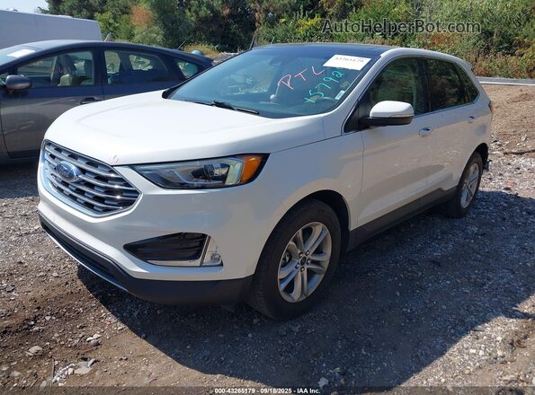 2FMPK4J95LBA89074 2020 FORD EDGE White Передня ліва чверть