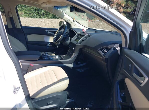 2FMPK4J95LBA89074 2020 FORD EDGE White Вид салону спереду