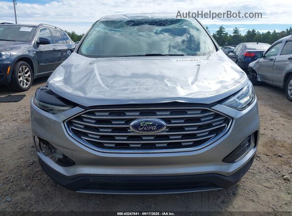 2FMPK4J95MBA26610 2021 FORD EDGE Silver Սալոնի հետևի տեսք