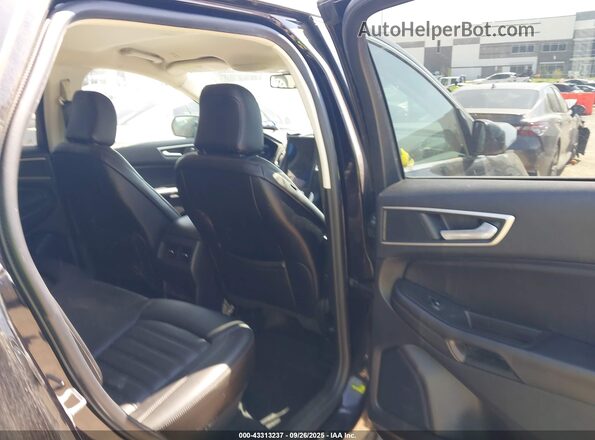 2FMPK4J95NBA39049 2022 FORD EDGE Black VIN კოდის სტიკერის ხედი