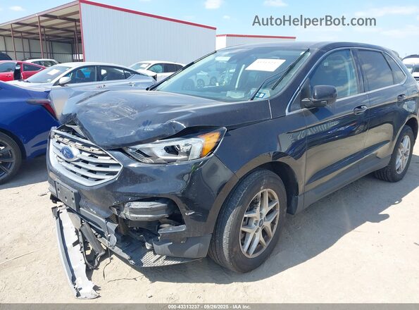 2FMPK4J95NBA39049 2022 FORD EDGE Black წინა ხედი