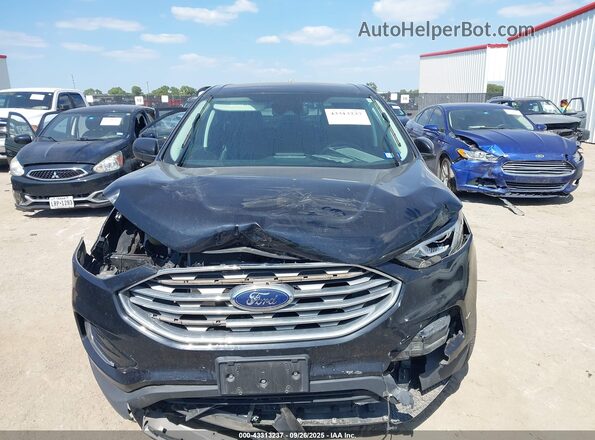 2FMPK4J95NBA39049 2022 FORD EDGE Black ხელსაწყოთა პანელის ხედი