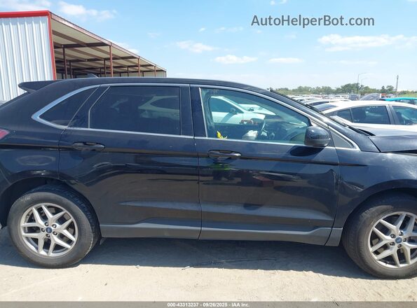 2FMPK4J95NBA39049 2022 FORD EDGE Black უკანა სალონის ხედი