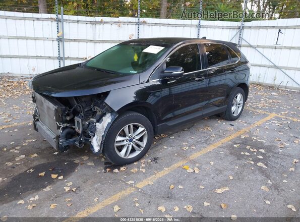 2FMPK4J96JBC45121 2018 FORD EDGE Black Front left