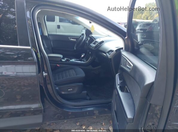 2FMPK4J96JBC45121 2018 FORD EDGE Black Front interior view
