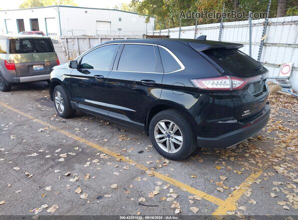 2FMPK4J96JBC45121 2018 FORD EDGE Black Rear left