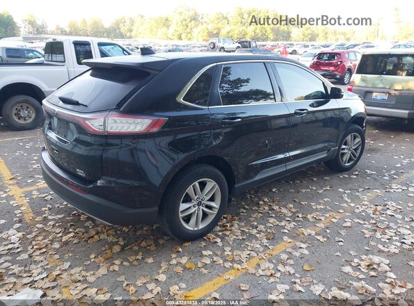 2FMPK4J96JBC45121 2018 FORD EDGE Black Rear right