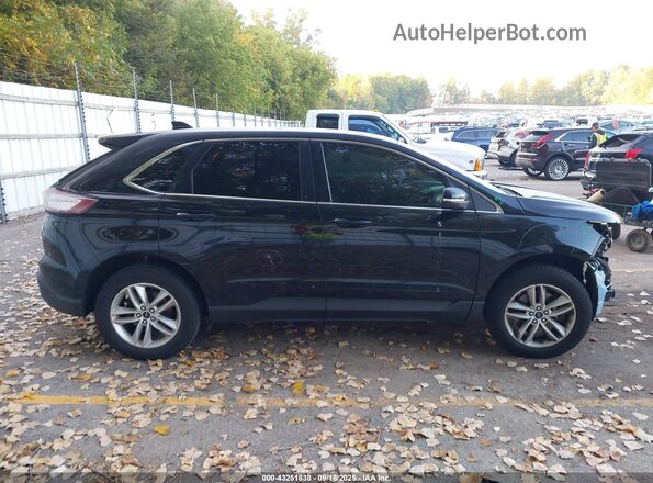 2FMPK4J96JBC45121 2018 FORD EDGE Black Rear interior view