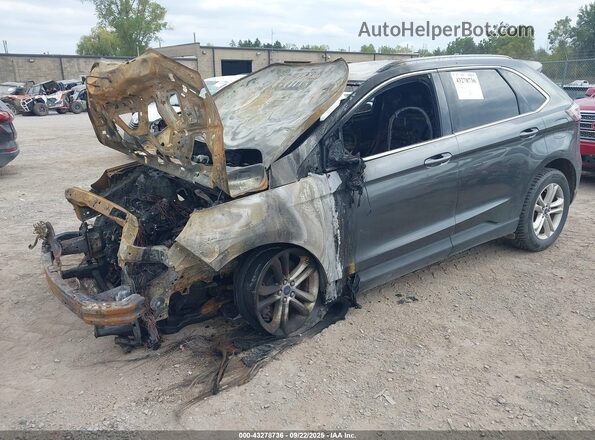 2FMPK4J99LBA49175 2020 FORD EDGE Gray წინა მარცხენა ხედი სამი მეოთხედიდან