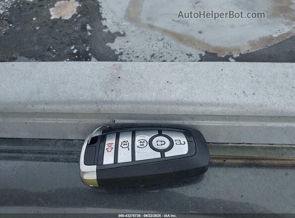 2FMPK4J99LBA49175 2020 FORD EDGE Gray წინა პანელის ხედი